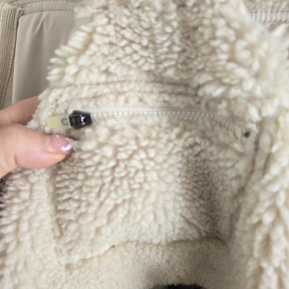 Free People Movement Hit The Slopes Salopette Fleece Overalls Fairisle W Sz XS - Picture 8 of 8